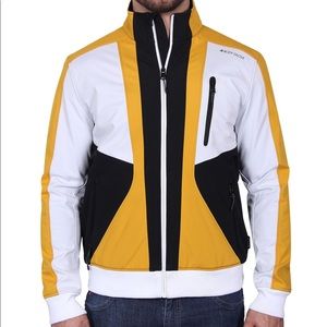 NET BLODY GLOVE YELLOW TRI-COLOR SOFT SHELL JACKET